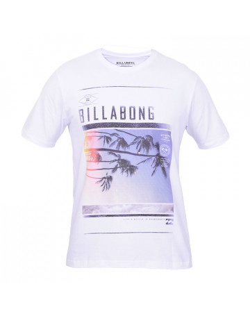 Camiseta Billabong Established - Branca