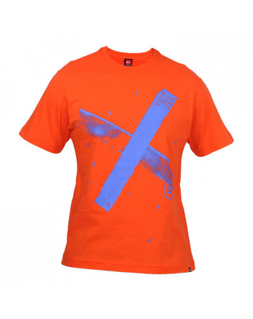 Camiseta Quiksilver Cross - Laranja