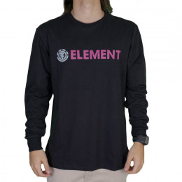 Camiseta Element ML Blazin Preto