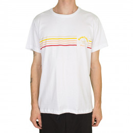 Camiseta Hang Loose Silk Retrostripe Branca