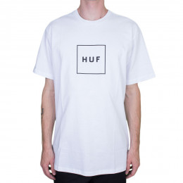 Camiseta Huf Essential Box Branca