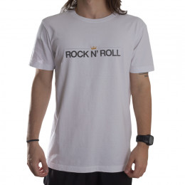 Camiseta Osklen Rock N Roll RJ Branca