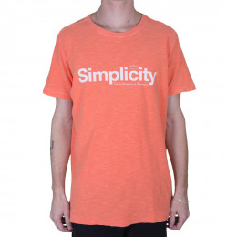 Camiseta Osklen Rough Simplecity Laranja