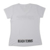 Camiseta Top Grip V Logo Mono Play Branca