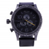 Relógio Nixon 51-30 Chrono Leather Black - 1